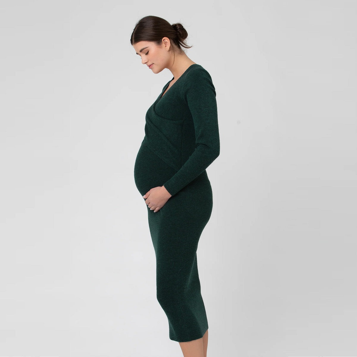 Forest Heidi Nursing Knit Dress
