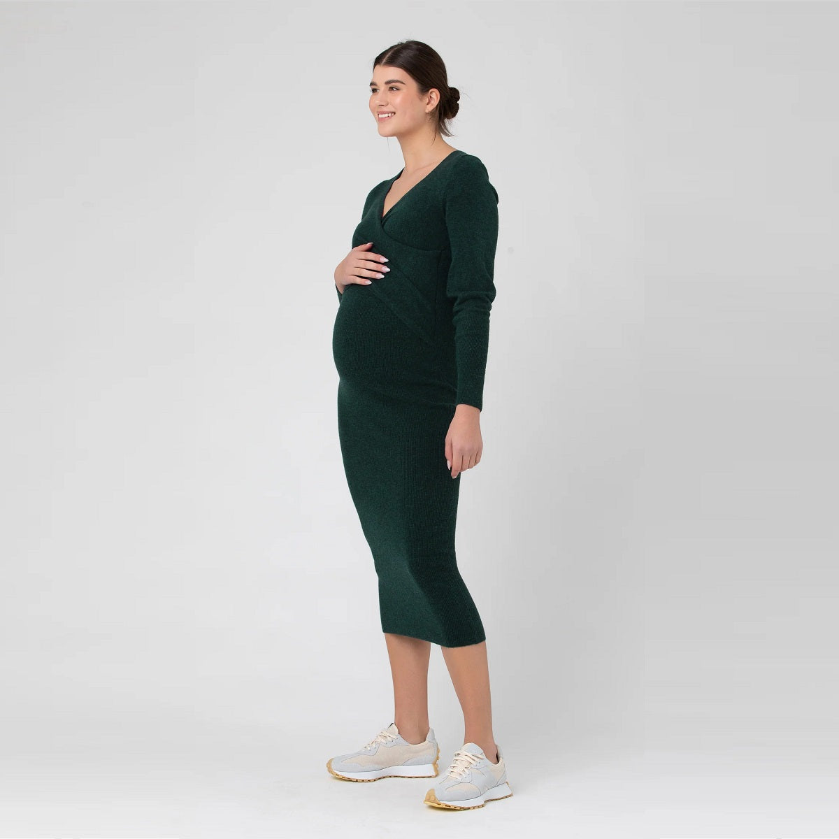 Forest Heidi Nursing Knit Dress