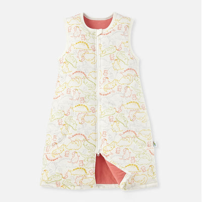 All Seasons Orange Dino Sleep Suit