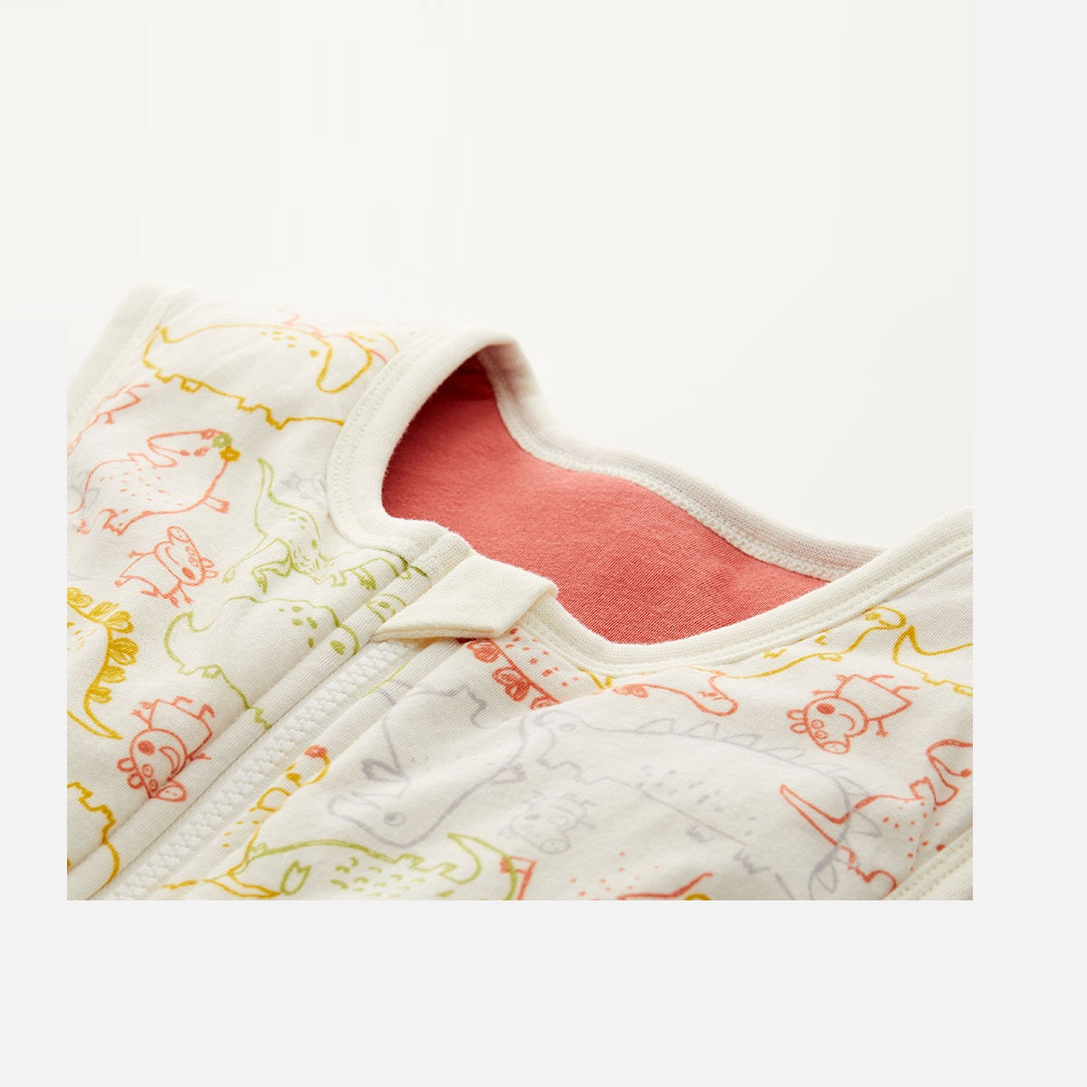All Seasons Orange Dino Sleep Suit
