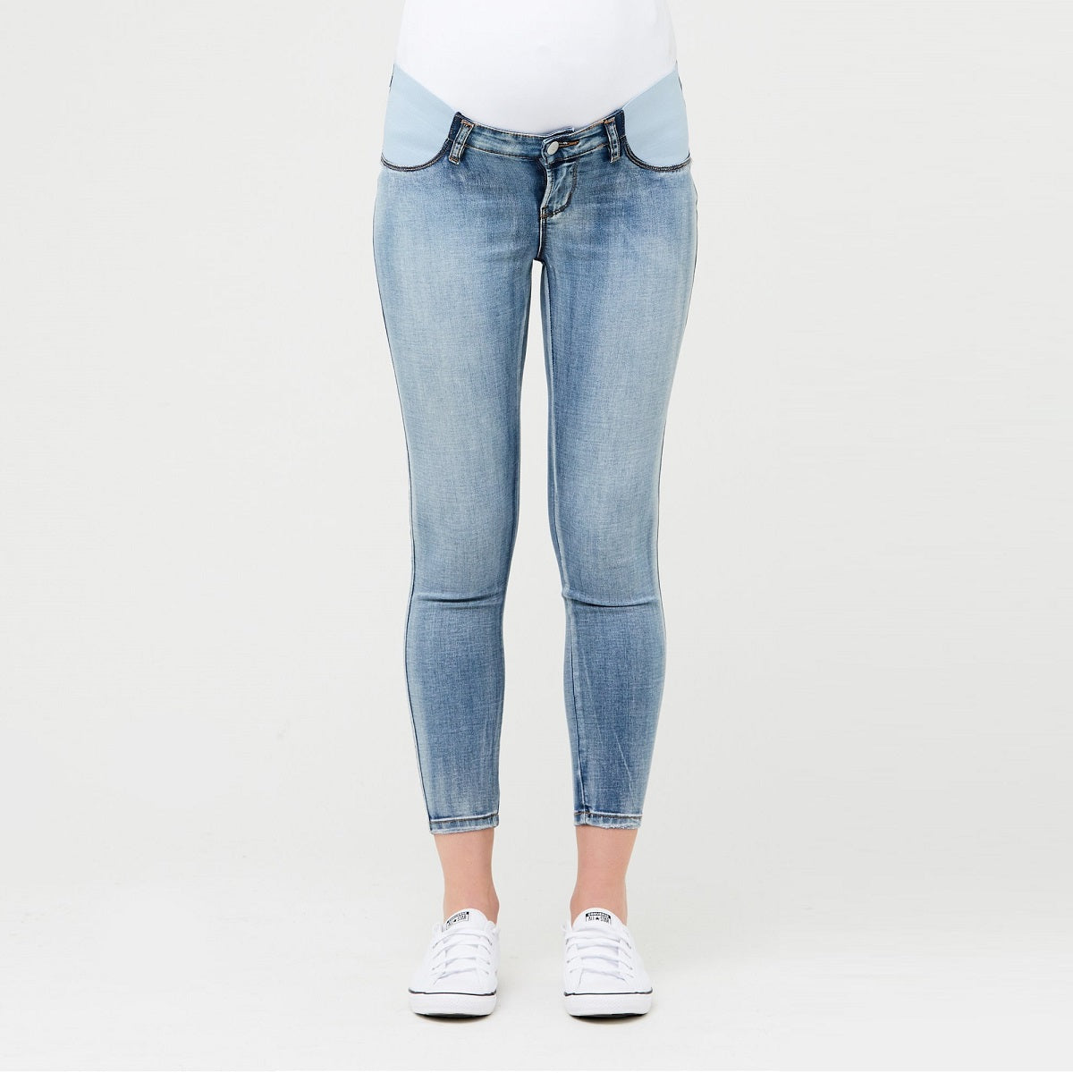 Pale Blue Isla Ankle Grazer Jegging