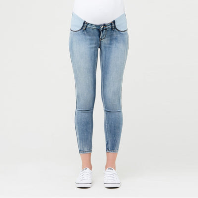 Pale Blue Isla Ankle Grazer Jegging