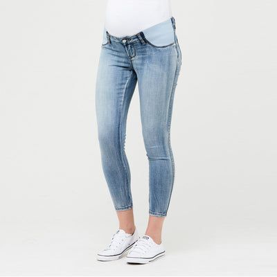 Pale Blue Isla Ankle Grazer Jegging