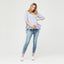 Pale Blue Isla Ankle Grazer Jegging