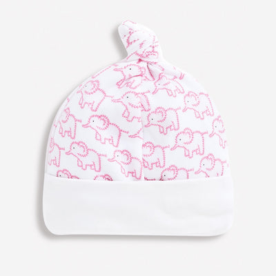 Pink Little Elephant Baby Hat