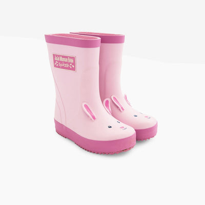 Pink Bunny Wellies