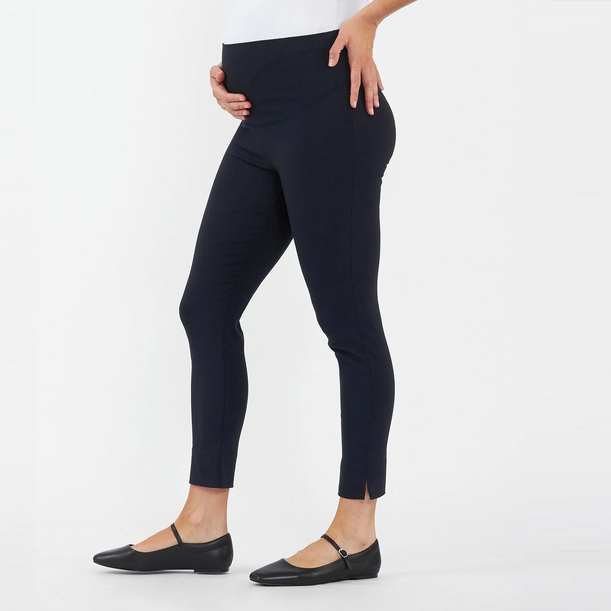 Navy Suzie Capri Pant