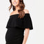 Black Soiree Off Shoulder Dress