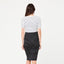 Black Twisted Nursing Dress