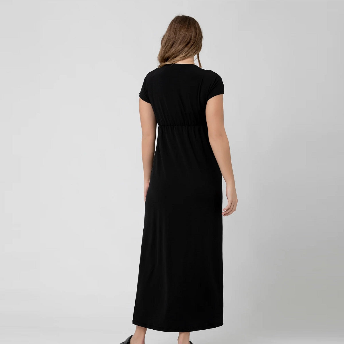 Black Misha Nursing Dress