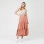 Terracotta Lynsey Tiered Skirt