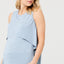 Petrol Stripe Swing Back Nursing Tank
