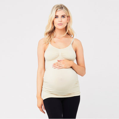 Natural Seamless Nursing Tank