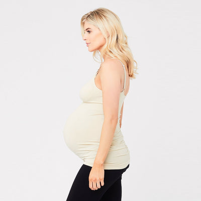 Natural Seamless Nursing Tank