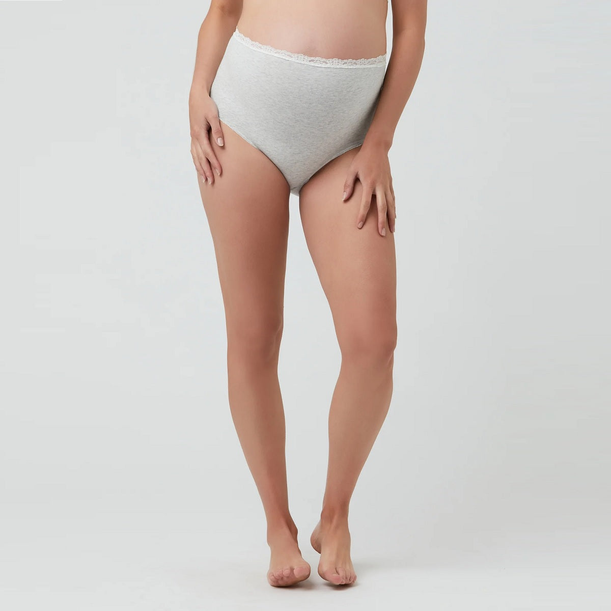 Silver Organic Cotton Full Briefs