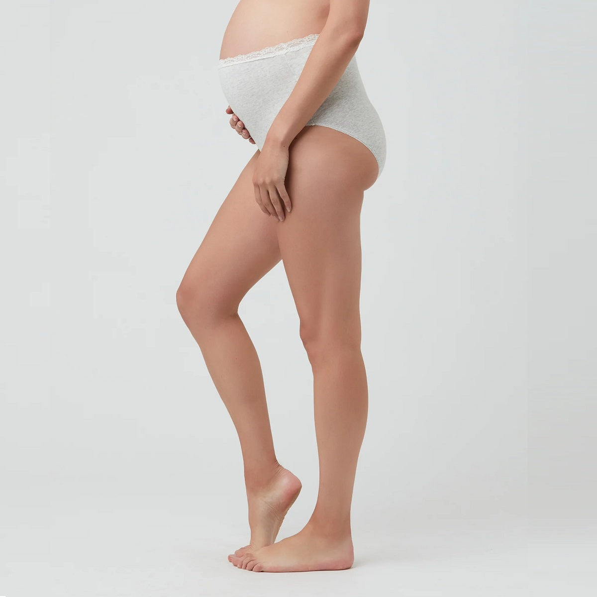 Silver Organic Cotton Full Briefs