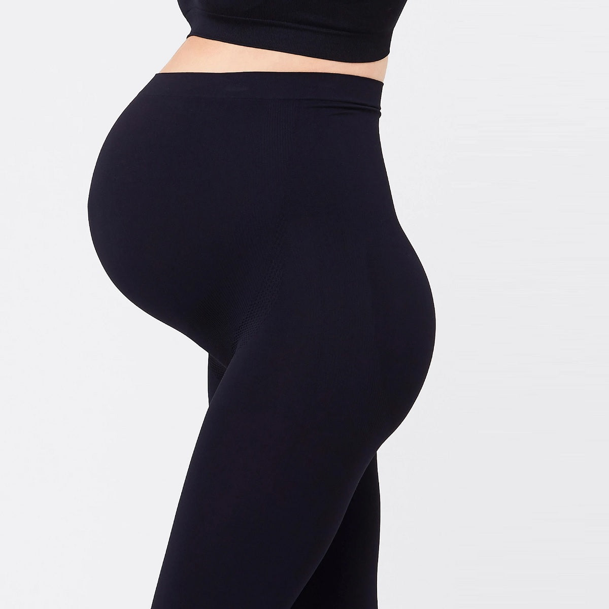 Black Seamless Support Legging