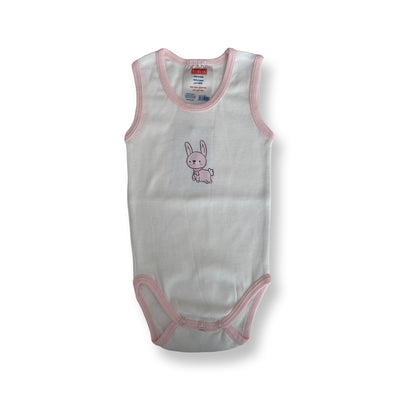 Robins Pink Sleeveless Bodysuits