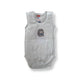 Robins White Sleeveless Bodysuits