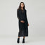 Black Dot Nursing Dress