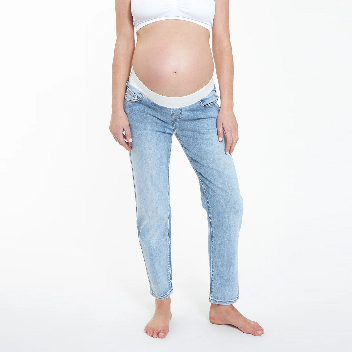 Pale Blue Jamie Girlfriend Jean