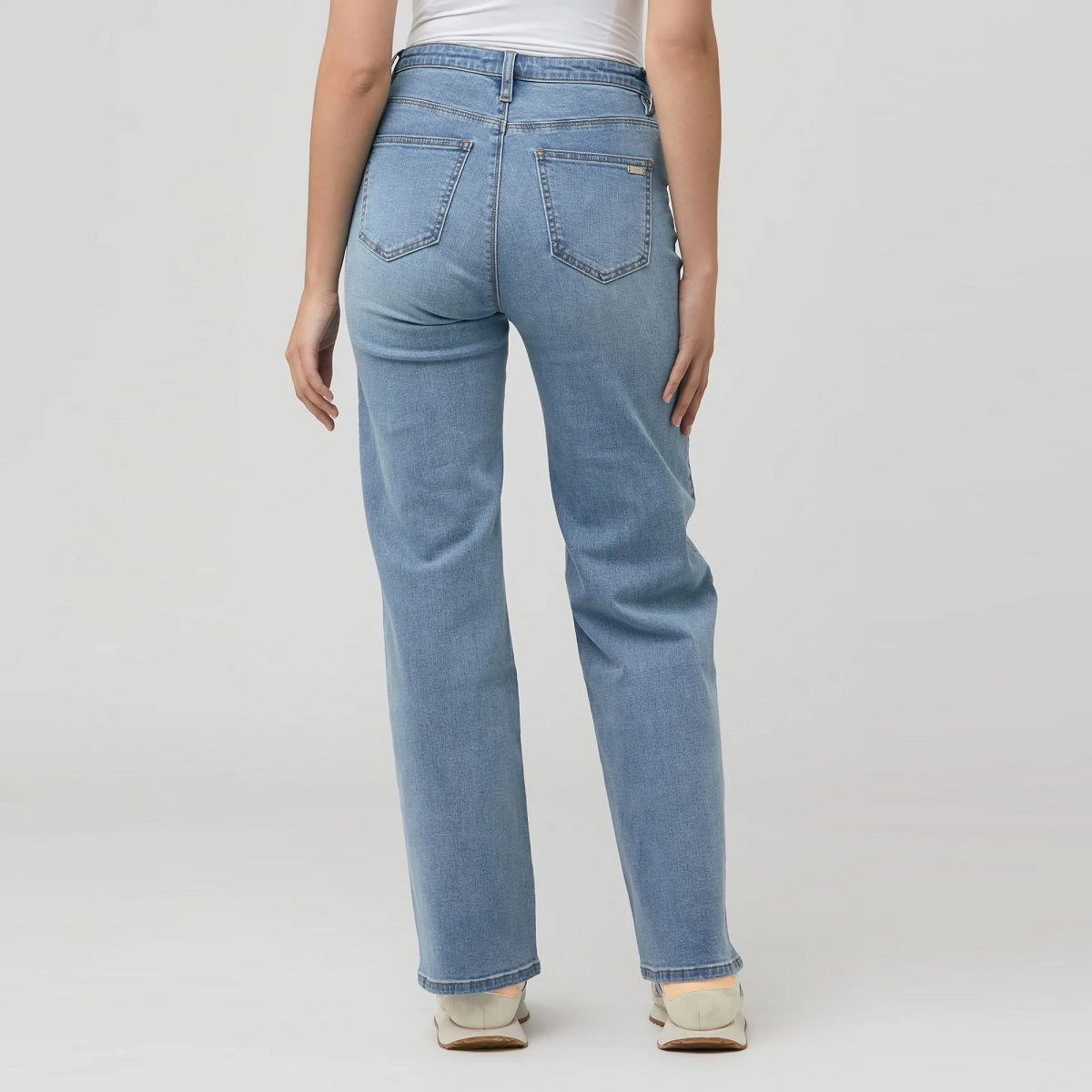 Light Blue Kyle Wide Leg Jean