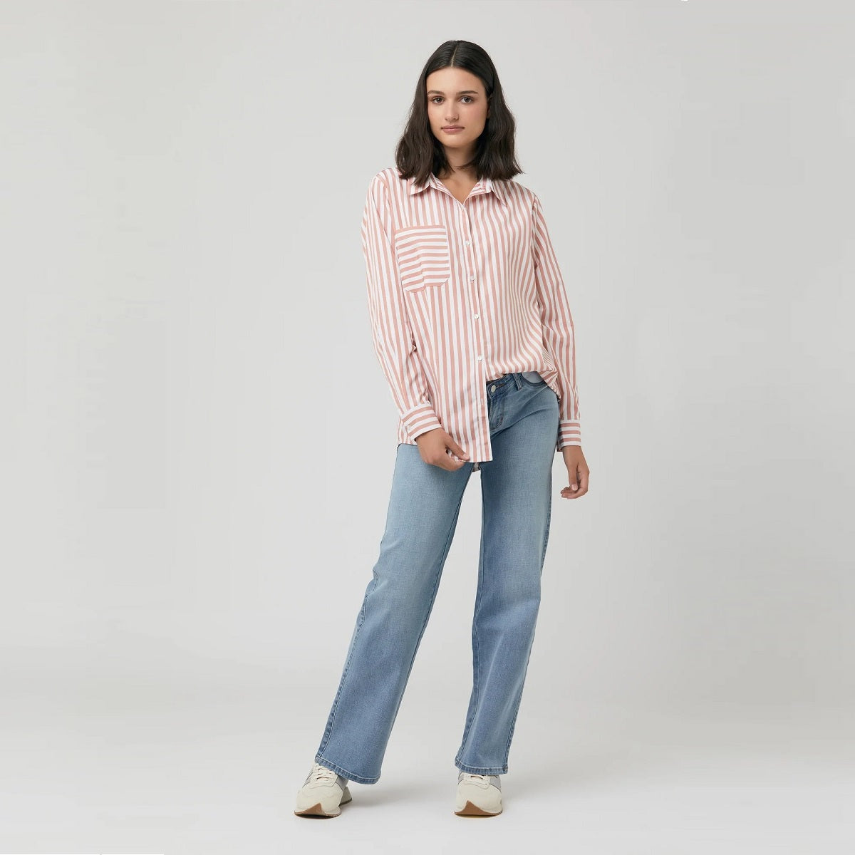 Light Blue Kyle Wide Leg Jean