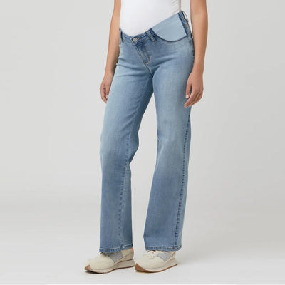 Light Blue Kyle Wide Leg Jean