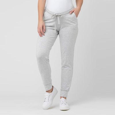 Silver Organic Jersey Joggers
