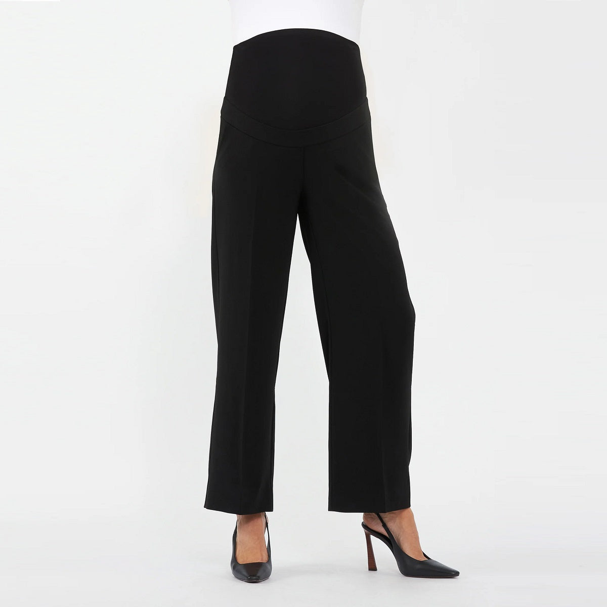 Black Alexa Wide Leg Pant