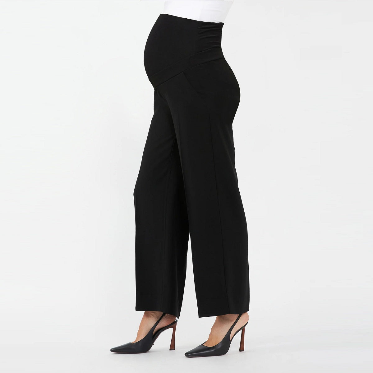 Black Alexa Wide Leg Pant