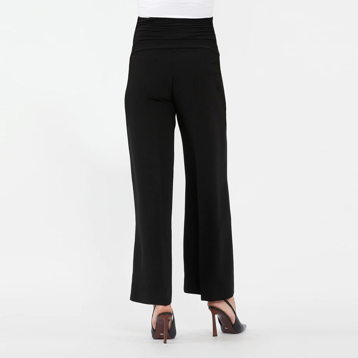 Black Alexa Wide Leg Pant