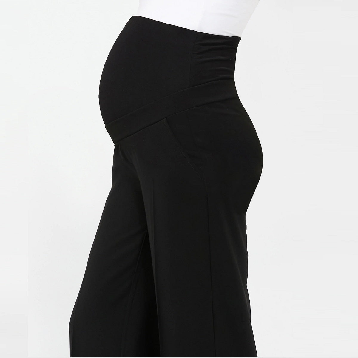 Black Alexa Wide Leg Pant