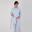 Blue Lace Pajama Set