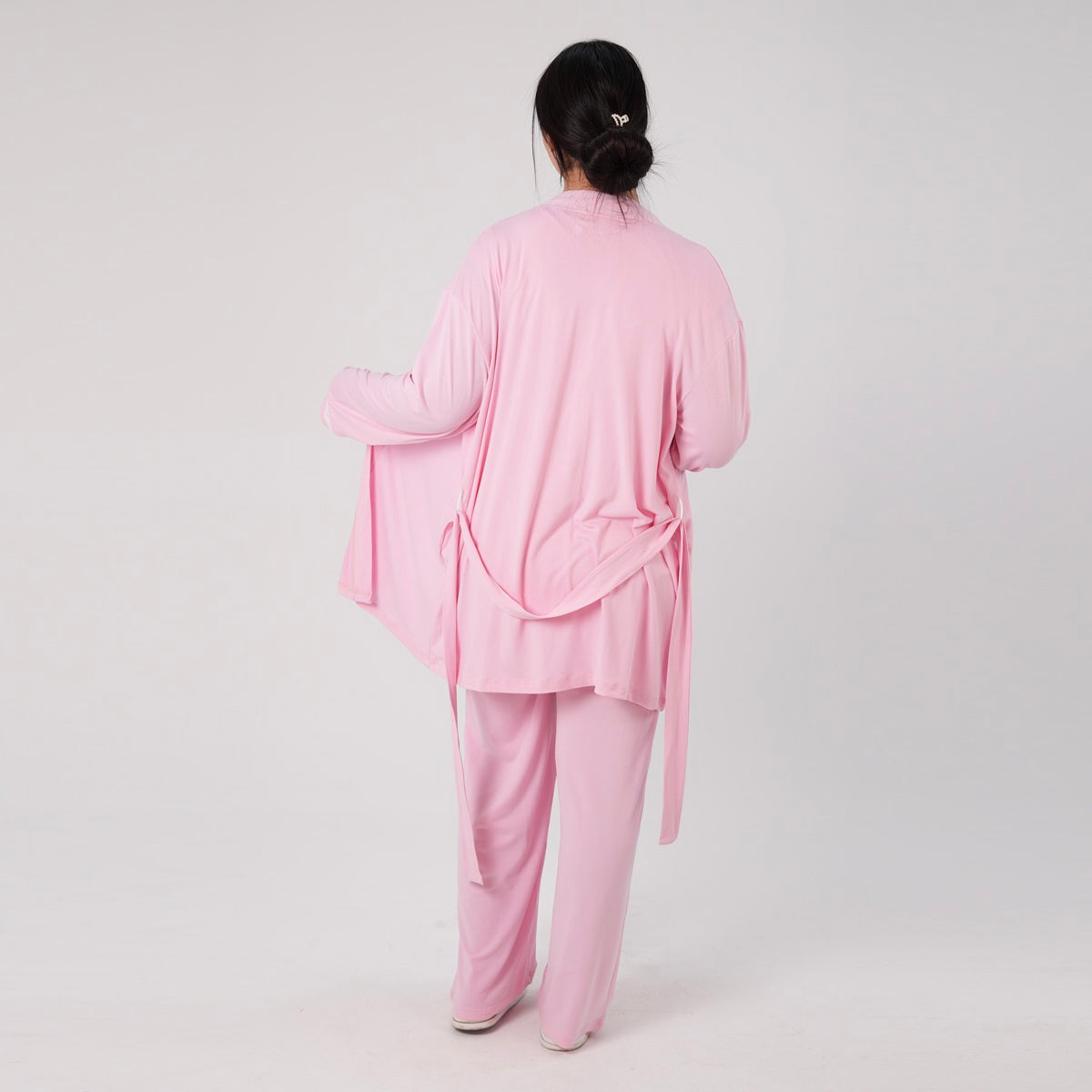 Pink Lace Pajma Set