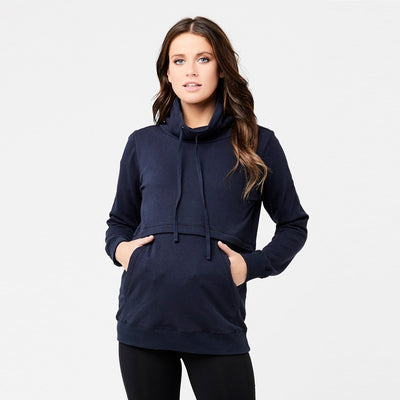 Navy Joey Nursing Jumper