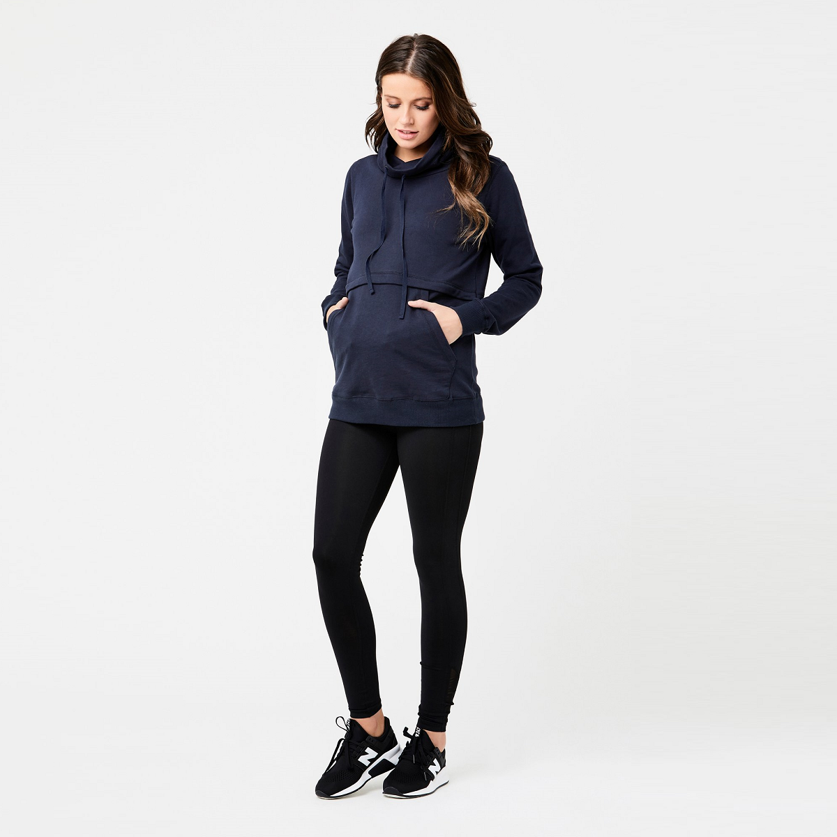 Navy Joey Nursing Jumper