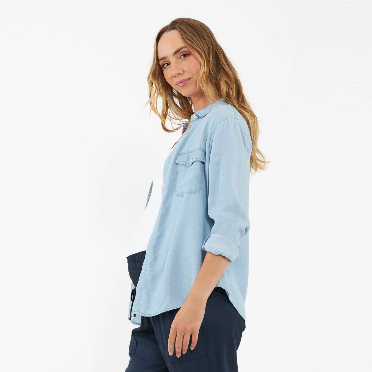Clean Fade Bec Chambray Shirt
