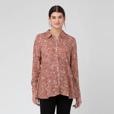 Rose Katya Peplum Shirt